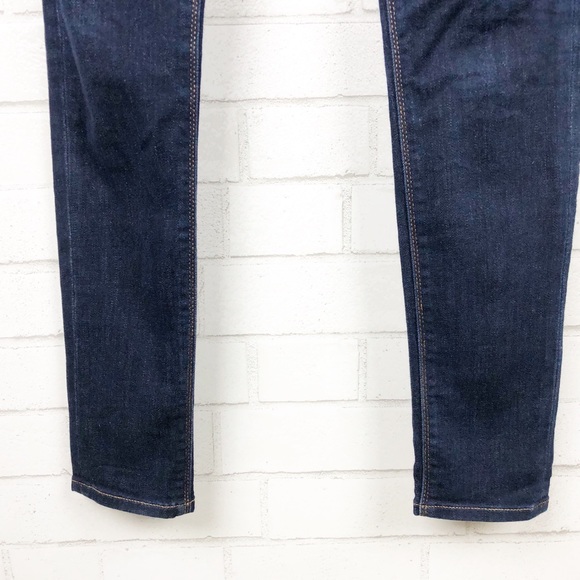 Express Legging Mid-rise Dark Denim Jeans Size 4R - Picture 5 of 5